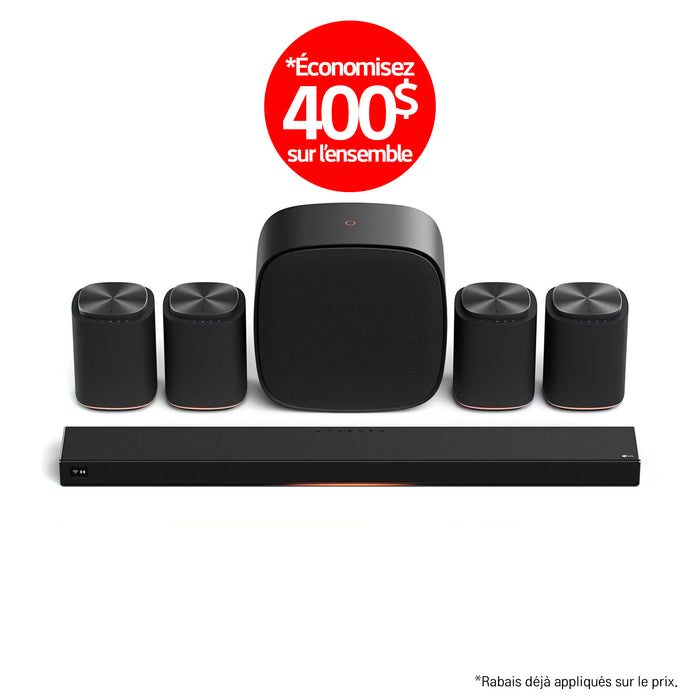LG Sound Suite | Immersive Quad Suite 7 Pro - H7+4M7+W7 | 01 | Sonxplus Val des Sources
