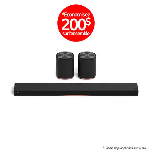LG Sound Suite | Immersive suite 7 - Barre de son H7+2M7 | 01 | Sonxplus Val des Sources