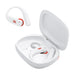 JBL Endurance Peak 4 | Écouteurs intra-auriculaire - TwistLock  - Blanc/Orange | 02 | Sonxplus Val des Sources