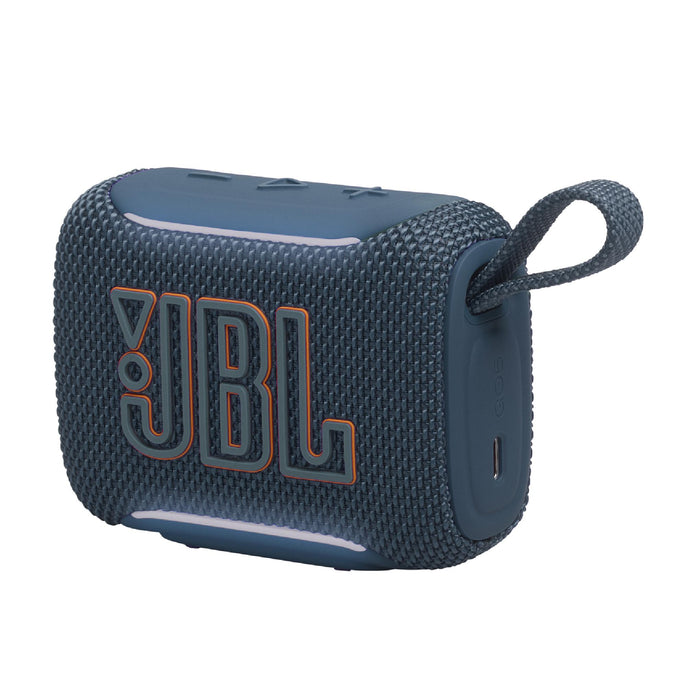 JBL GO 5 | Mini haut-parleur portable - Bluetooth - 10 Heures d'autonomie - IP68 - Bleu | 01 | Sonxplus Val des Sources