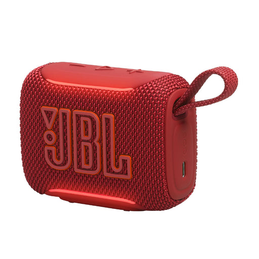 JBL GO 5 | Mini haut-parleur portable - Bluetooth - 10 Heures d'autonomie - IP68 - Rouge | 01 | Sonxplus Val des Sources