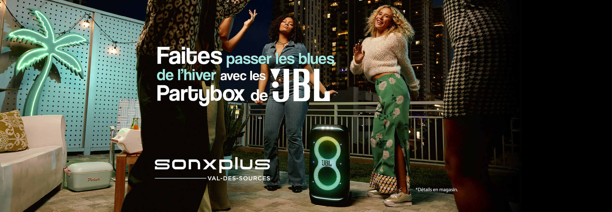 Promotion Partybox JBL | SONXPLUS Val-des-Sources