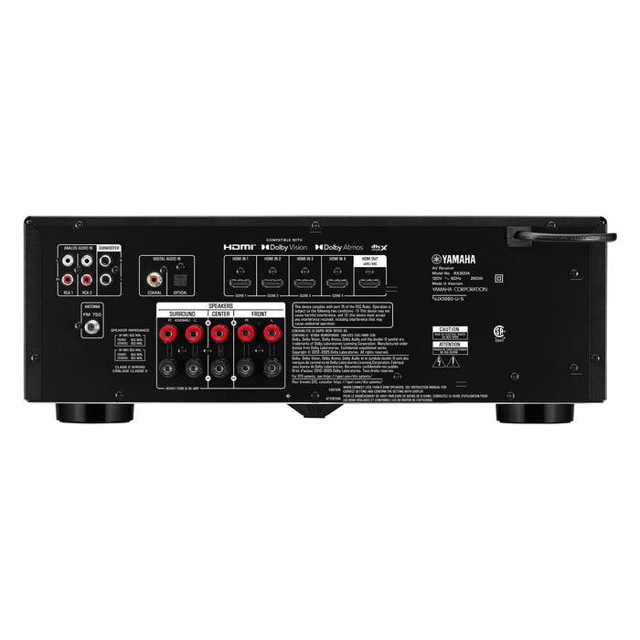 Yamaha RX-300A | Récepteur AV 5.2 canaux | 04 | Sonxplus Val des Sources