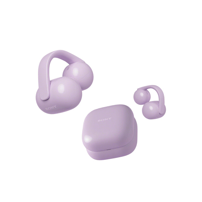 Sony Linkbuds Clip | Écouteurs intra-auriculaire - Sans-fil - Violet | 01 | Sonxplus Val des Sources