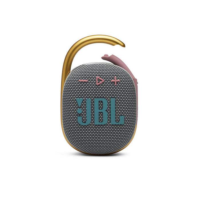 JBL Clip 4 | Haut-parleur Ultra-portable - Bluetooth - Imperméable - Autonomie 10 Heures - Gris-Sonxplus 