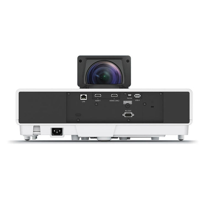 Epson LS500 | Projecteur EpiqVision Ultra Laser - Ultra-courte focale - 3LCD - Écran 130 pouces - 4K Pro-UHD - 4K HDR - Blanc-SONXPLUS.com