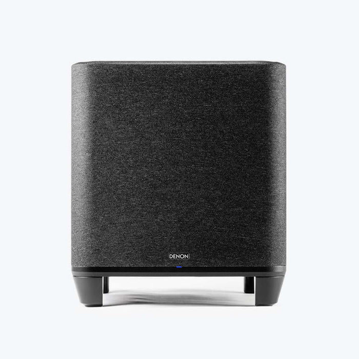 Denon Home Sub | Caisson de graves 8" - Sans fil - HEOS intégré - Connexion Wifi - Compatible avec barre de son et haut-parleurs Denon Home - Noir-SONXPLUS.com