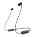 Sony WI-C100 | Écouteurs intra-auriculaires - Sans fil - Bluetooth - Autour du cou - Microphone - IPX4 - Noir-Sonxplus 