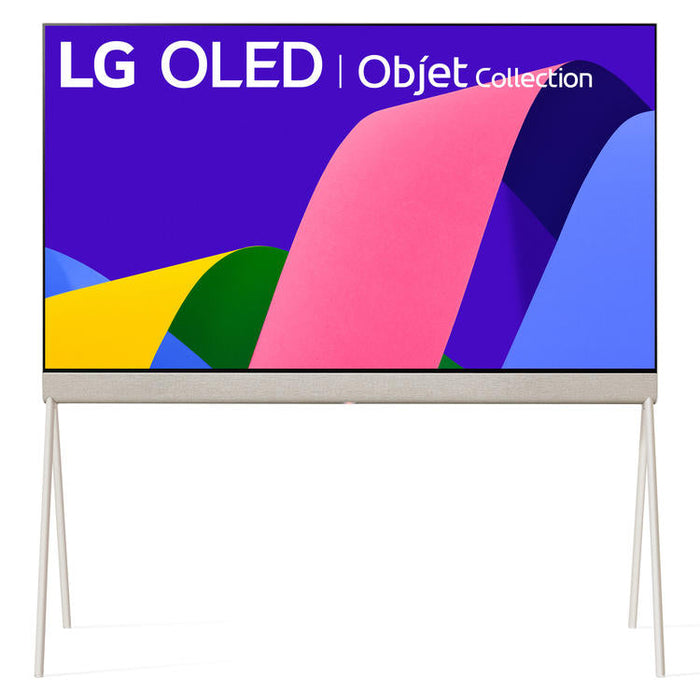 LG 55LX1QPUA | Téléviseur intelligent 55" OLED - 4K Ultra HD - Objet Collection Posé - Cinéma HDR - Processeur IA a9 Gen5 4K - Finition textile-Sonxplus Val-de-sources