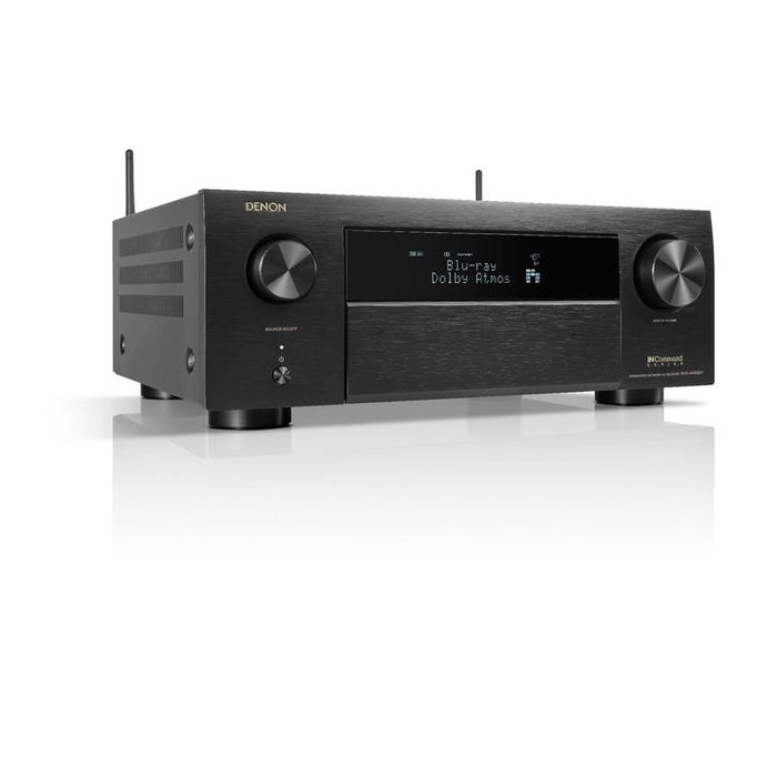 Denon AVR-X4800H | Récepteur AV 9.4 canaux - 8K - Auro 3D - Cinéma maison - HEOS - Noir-SONXPLUS.com