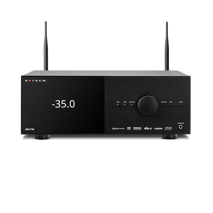 Anthem MRX 740 8K | Récepteur cinéma maison - Préamplificateur 11.2 canaux et Amplificateur 7 canaux - 140 W - Noir-SONXPLUS.com