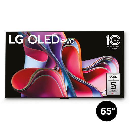 LG OLED65G3PUA | Téléviseur intelligent 65" 4K OLED Evo - Edition Gallery - Série G3 - Cinéma HDR - Processeur IA a9 Gén.6 4K - Noir-SONXPLUS Val-des-sources