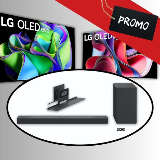 LG OLED55G3PUA | Téléviseur intelligent 55" 4K OLED Evo - Edition Gallery - Série G3 - Cinéma HDR - Processeur IA a9 Gén.6 4K - Noir-SONXPLUS Val-des-sources