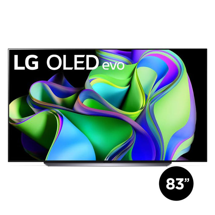 LG OLED83C3PUA | Téléviseur intelligent 83" OLED evo 4K - Série C3 - HDR - Processeur IA a9 Gen6 4K - Noir-SONXPLUS Val-des-sources