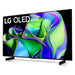 LG OLED42C3PUA | Téléviseur intelligent 42" OLED evo 4K - Série C3 - HDR - Processeur IA a9 Gen6 4K - Noir-SONXPLUS.com