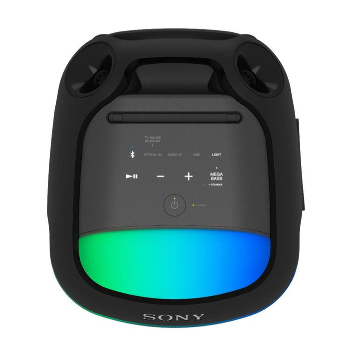 Sony SRS-XV800 | Haut-parleur portatif - Sans fil - Bluetooth - Série X - Mode fête - Noir-SONXPLUS Val-des-sources