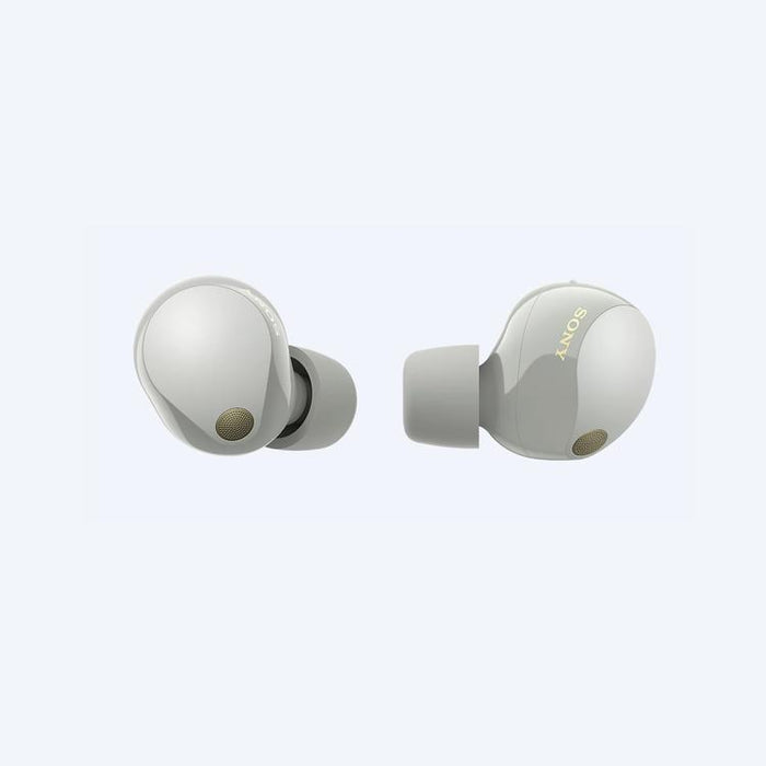 Sony WF1000XM5 | Écouteurs intra-auriculaires - Sans fil - Sport - Suppression du bruit - Argent-SONXPLUS Val-des-sources