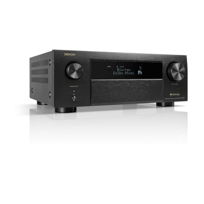 Denon AVRX4800H & HOME250 | Récepteur AV 9.4 canaux et haut-parleur sans-fil - 8K - Auro 3D - Cinéma maison - HEOS - Noir-SONXPLUS Val-des-sources