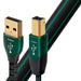 Audioquest Forest | Câble USB A vers USB B - Version USB 2.0 - Conducteur en Argent massif à 0,5% - 0.75 Mètres-Sonxplus Val-des-Sources
