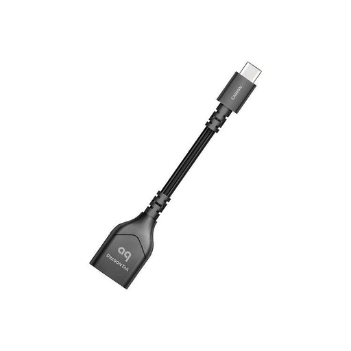 Audioquest DragonTail | Câble USB mâle à femelle - USB 0,112m - Noir-Sonxplus Val-des-Sources