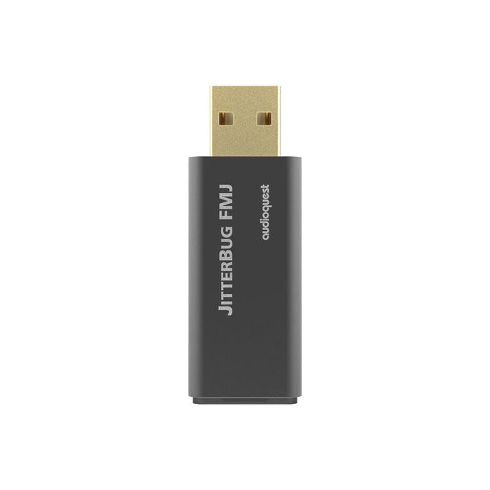 Audioquest JitterBug | Filtre de bruit USB - Full metal jacket - Noir-Sonxplus Val-des-Sources