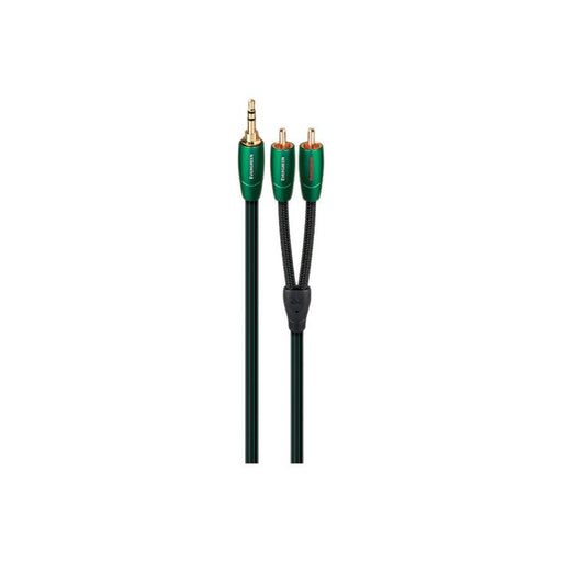 Audioquest Evergreen | Câble 3,5mm à RCA - Fiche RCA plaqués Or - 1 Mètre-Sonxplus Val-des-Sources