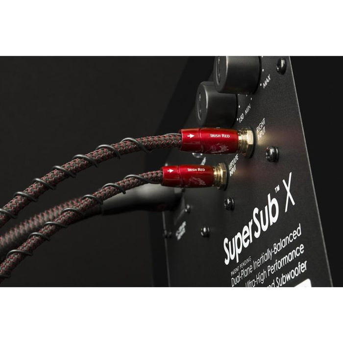 Audioquest Irish Red | Câble pour caisson de basses - 5 mètres-SONXPLUS Val-des-sources