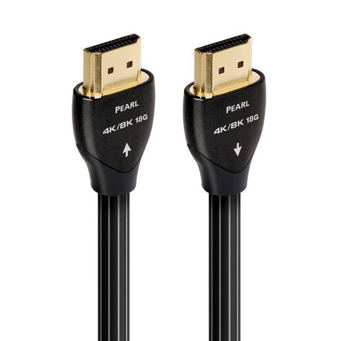 Audioquest Pearl | Câble HDMI actif - Transfert jusqu'à 8K Ultra HD - HDR - eARC - 18 Gbps - 7.5 Mètres-SONXPLUS Val-des-sources