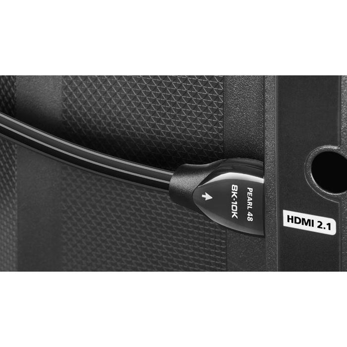 Audioquest Pearl | Câble HDMI Pearl 48 - Transfert jusqu'à 10K Ultra HD - 1.5 Mètres-SONXPLUS Val-des-sources