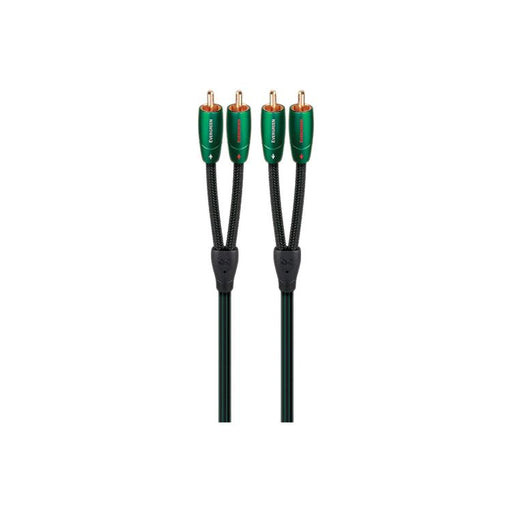 Audioquest Evergreen | Câble RCA à RCA - Fiches RCA plaquées Or - 2 Mètres-Sonxplus Val-des-Sources