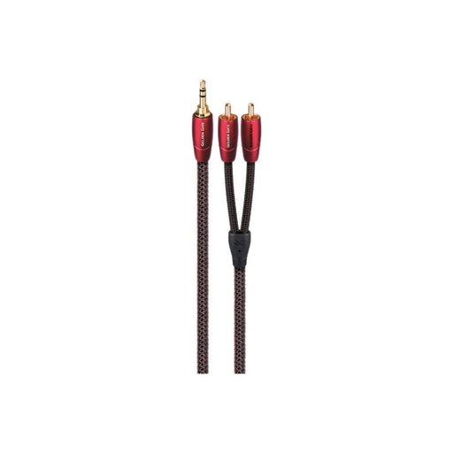 Audioquest Golden Gate | Câble 3,5mm à RCA - Bouchons plaquées Or - 1 Mètre-Sonxplus Val-des-Sources