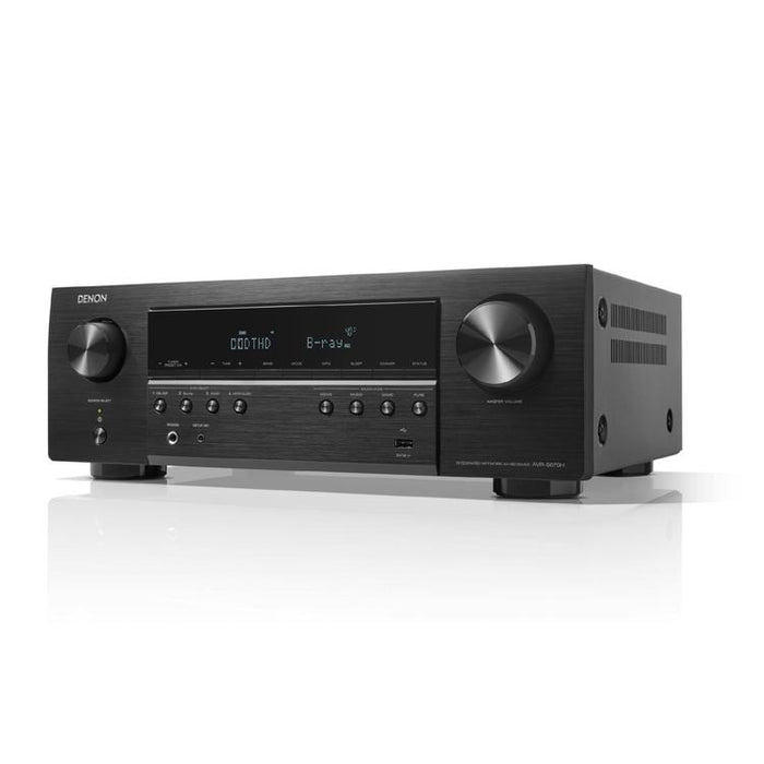 DENON AVR-S670H | Récepteur AV 5.2 Canaux - HDMI 8K - Heos intégré - Bluetooth - Wi-Fi - Noir-SONXPLUS Val-des-sources