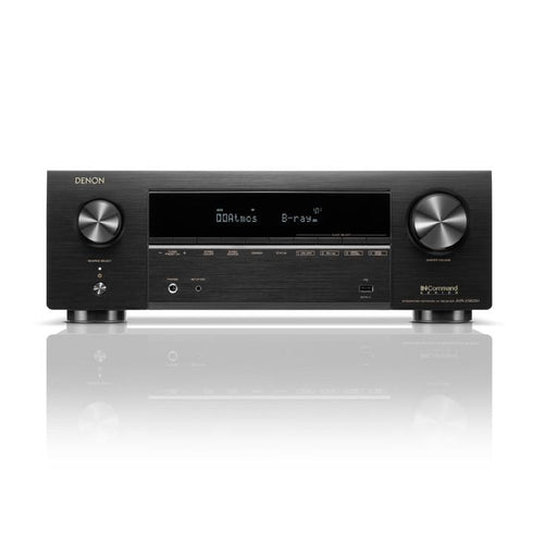 DENON AVR-X1800H | Récepteur AV 7.2 Canaux - Vidéo 8K - Son 3D - Dolby Atmos - DTS:X - Noir-SONXPLUS Val-des-sources