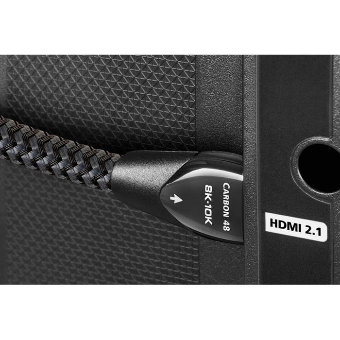 Audioquest Carbon 48 | Câble HDMI - Transfert jusqu'à 10K Ultra HD - 0.75 Mètres-SONXPLUS Val-des-sources