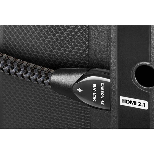 Audioquest Carbon 48 | Câble HDMI - Transfert jusqu'à 10K Ultra HD - 2.25 Mètres-SONXPLUS Val-des-sources