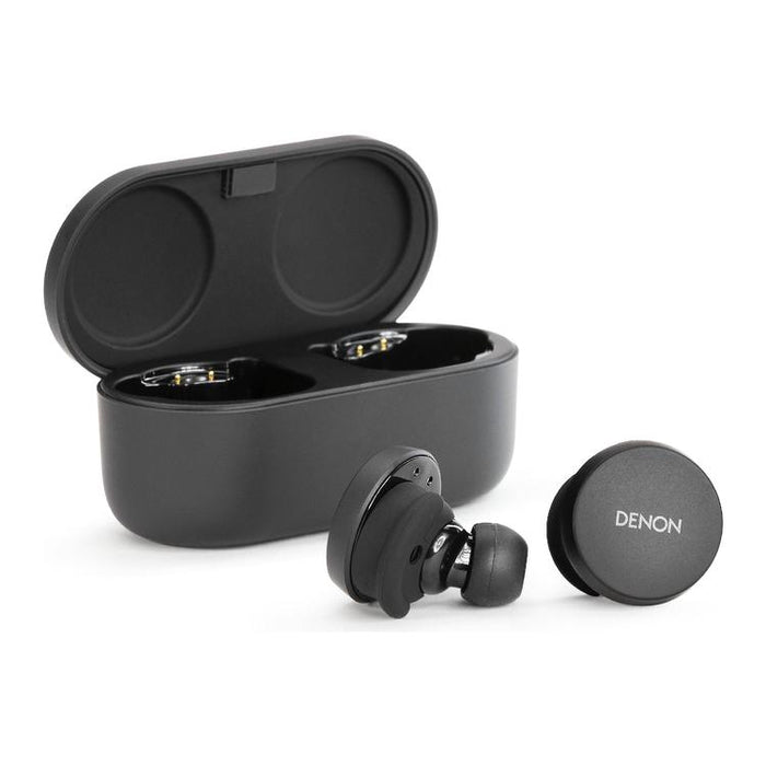Denon PERL | Écouteurs sans fil - Bluetooth - Technologie Masimo Adaptive Acoustic - Noir-SONXPLUS Val-des-sources
