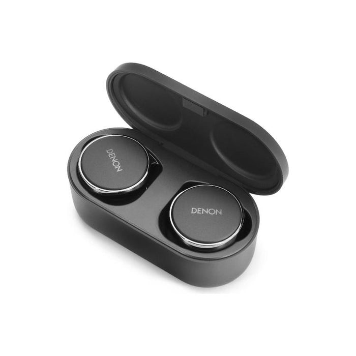 Denon PERL PRO | Écouteurs sans fil - Bluetooth - Technologie Masimo Adaptive Acoustic - Noir-SONXPLUS Val-des-sources