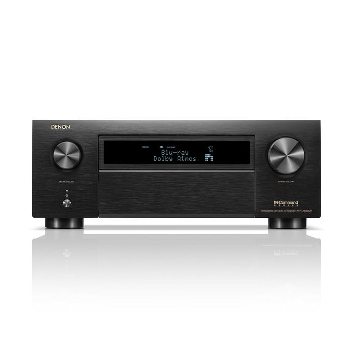 Denon AVRX6800H | Récepteur AV 11.4 canaux - Cinéma maison - 3D - 8K - HEOS - Noir-SONXPLUS Val-des-sources