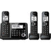 Panasonic KX-TGF343B | Téléphone sans fil - 3 combinés - Répondeur - Noir-Sonxplus 