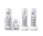 Panasonic KX-TGD593W | Téléphone sans fil - 3 combinés - Liaison cellulaire - Répondeur - Bluetooth - Blanc-Sonxplus 