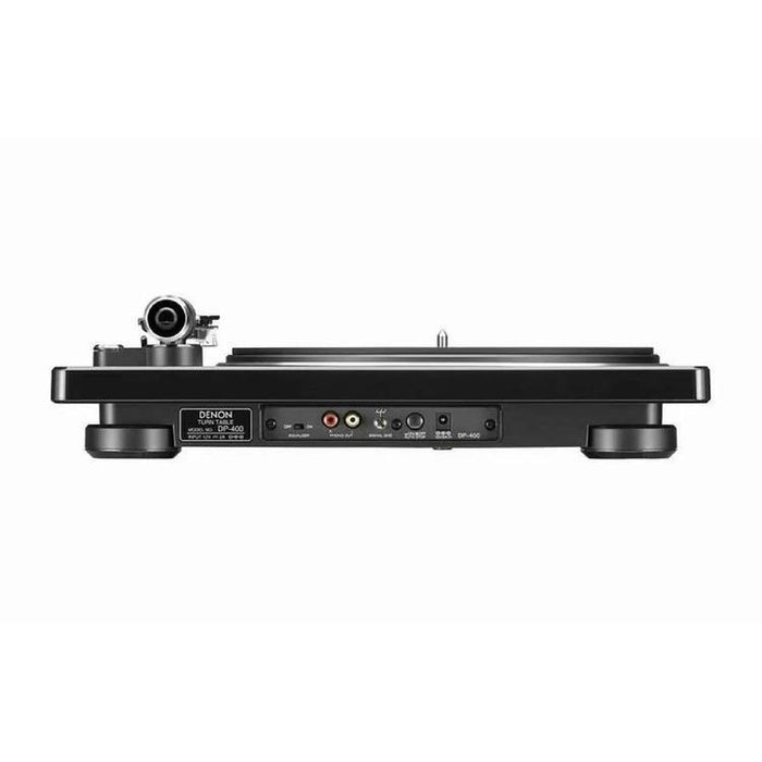 Denon DP-400 | Table tournante Hi-Fi - Capteur automatique de vitesse - Bras de vitesse en "S" - Noir-SONXPLUS Val-des-sources