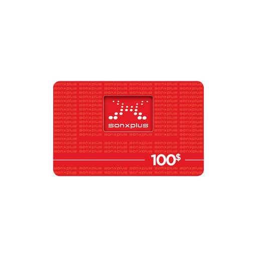 Carte cadeau 100 $-Sonxplus 